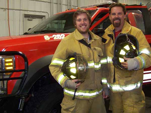 Andrew Duell firefighter family